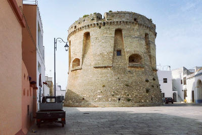 La torre di Salignano, in provincia di Lecce.