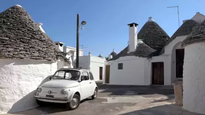 Il Rione Aia Piccola di Alberobello.