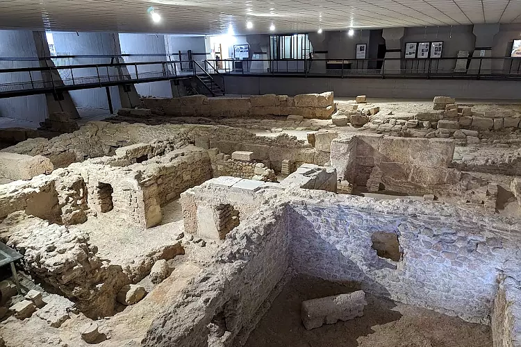 L'area archeologica di San Pietro degli Schiavoni a Brindisi.