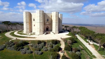 Il castello di Federico II in località Santa Maria del Monte.