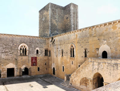 Cortile del Castello di Gioia del Colle.