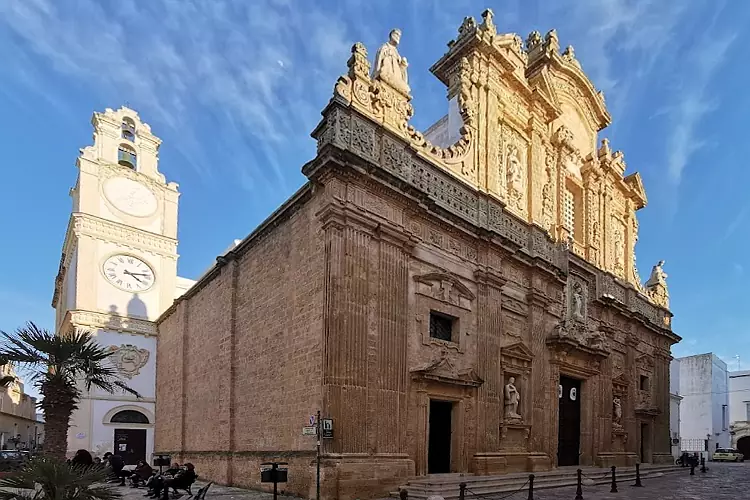 La Basilica Concattedrale di Sant'Agata a Gallipoli.