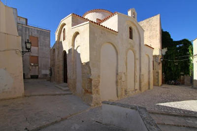 La chiesa bizantina di San Pietro a Otranto nel Salento.