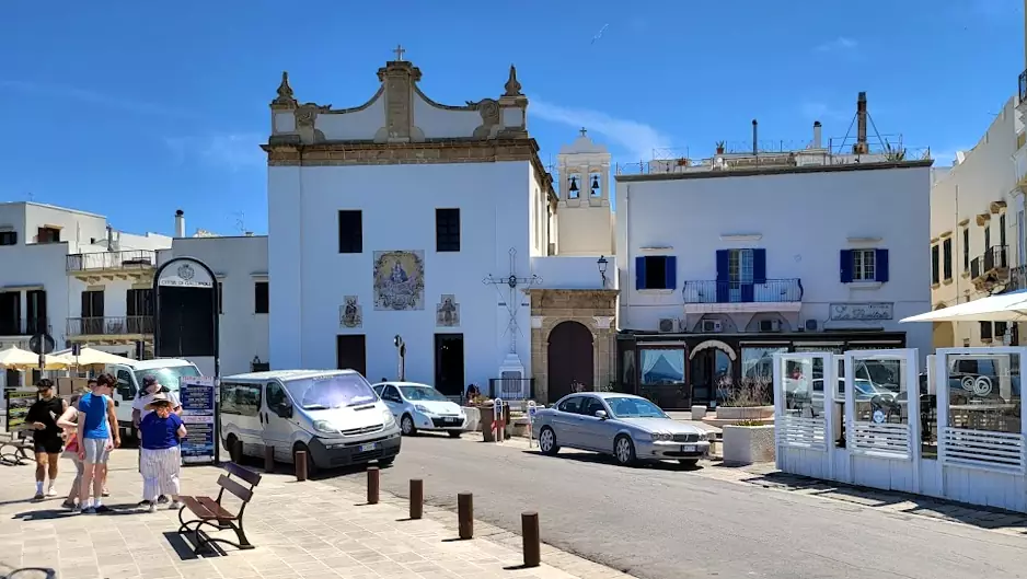 La chiesa della Purità a Gallipoli nel Salento, sulla Riviera Nazario Sauro.