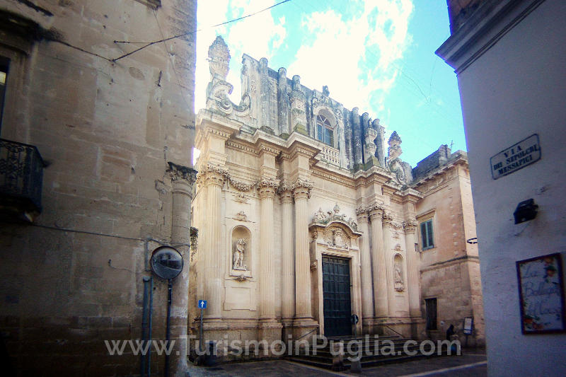 Chiesa di Santa Teresa a Lecce, Salento.