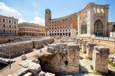 Lecce in Puglia, capoluogo del Salento.