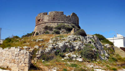 La Torre dell'Omomorto a Leuca.