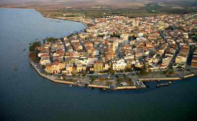 Marina di Lesina, on the lake in Puglia.