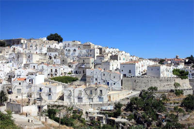 Monte Sant'Angelo in the province of Foggia.