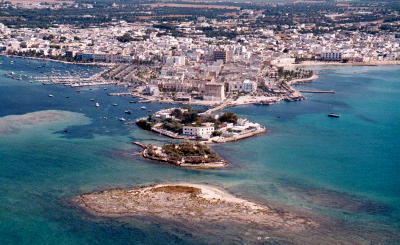 Porto Cesareo in Puglia.