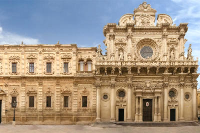 Lecce, basilica di Santa Croce in Puglia.