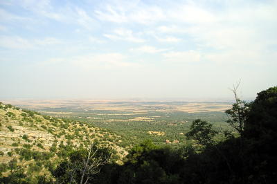 Il tavoliere delle Puglie visto dal Gargano.