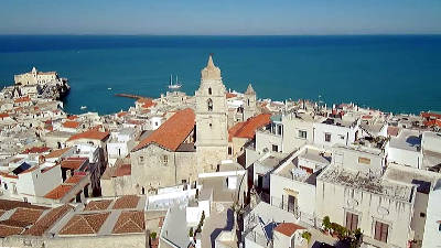 La Basilica Cattedrale di Vieste in Puglia.